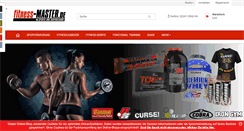 Desktop Screenshot of fitness-master.de